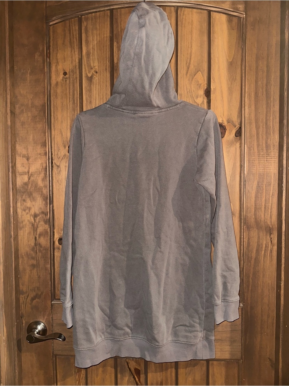 Columbia Gray and Black Hooded Sweatshirt - Picture 4 of 4